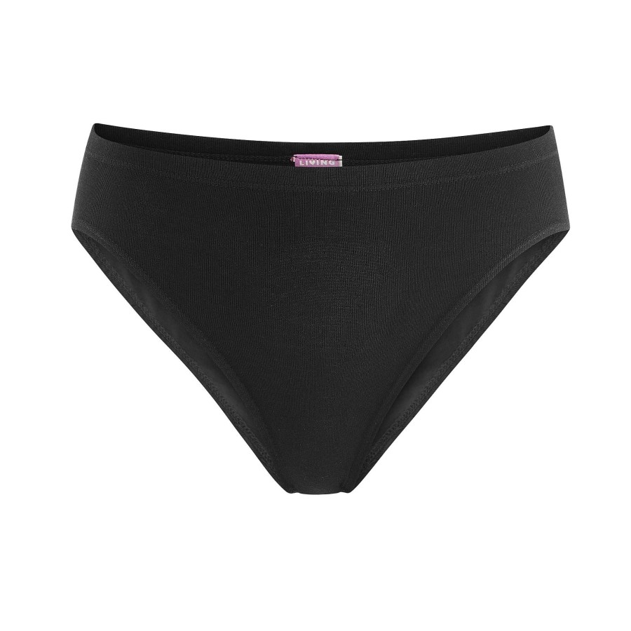 Underwear | LIVING CRAFTS Josefine | Tanga Briefs Black