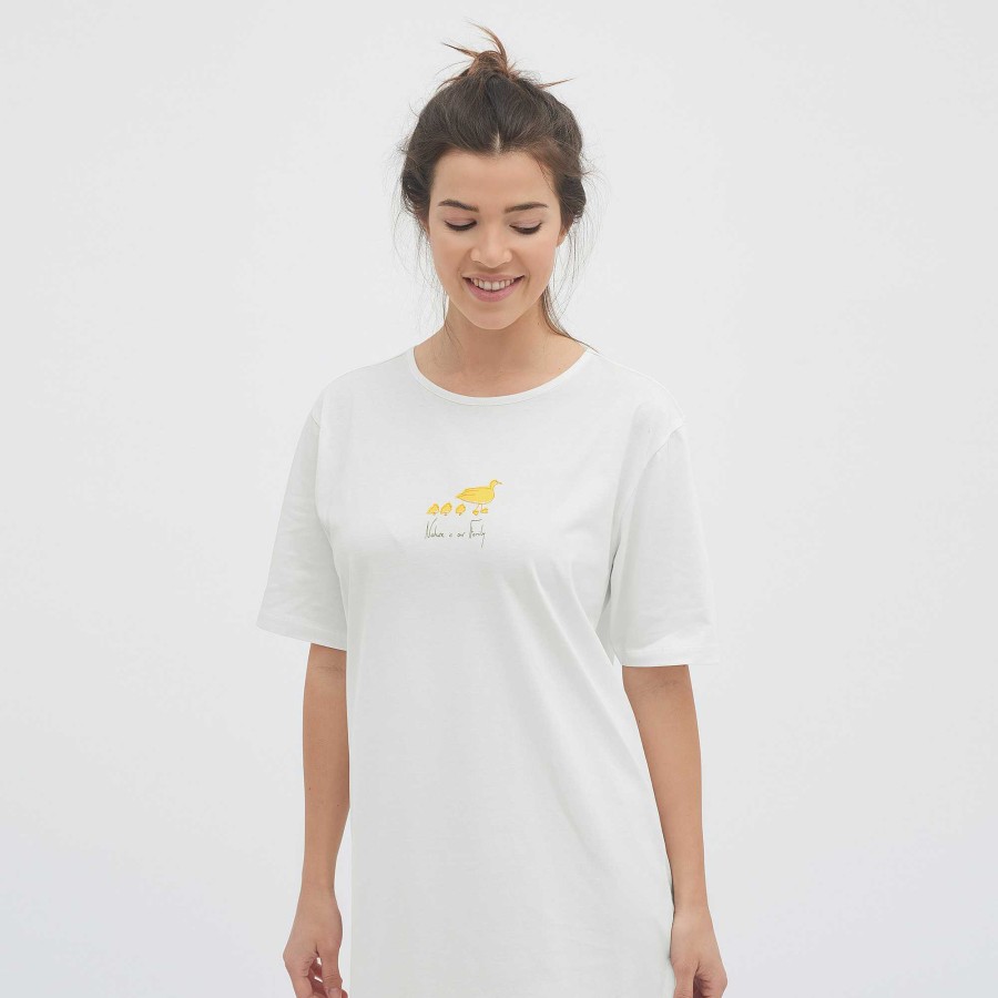 Nightshirts | LIVING CRAFTS Berit | Night Shirt Nature Is Our Family