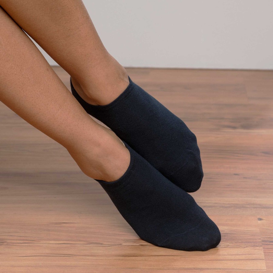 Socks & Tights | LIVING CRAFTS Madlen | Sneaker Inshoe, Pack Of 2 Dark Navy