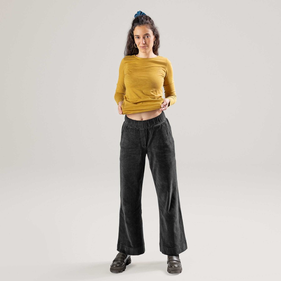 Jeans & Trousers | LIVING CRAFTS Parselina | Trousers Black Ink