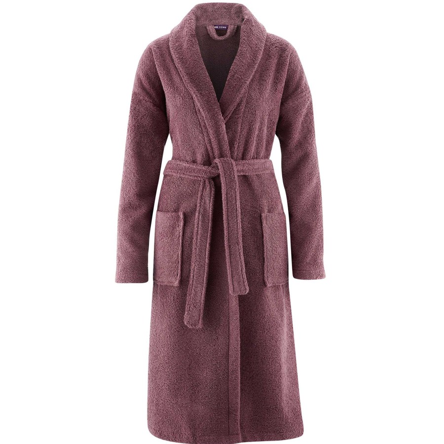 Bathrobes | LIVING CRAFTS Barcelona | Bathrobe Light Plum