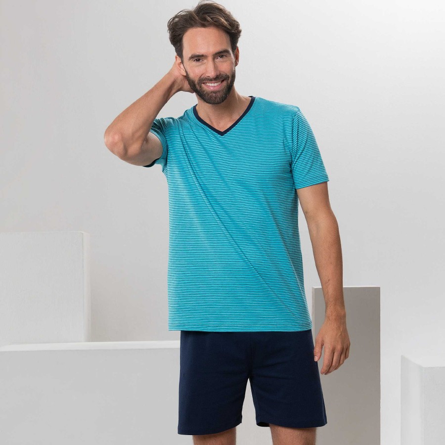 Pyjamas & Nightshirts | LIVING CRAFTS Carl | Pyjamas Turquoise