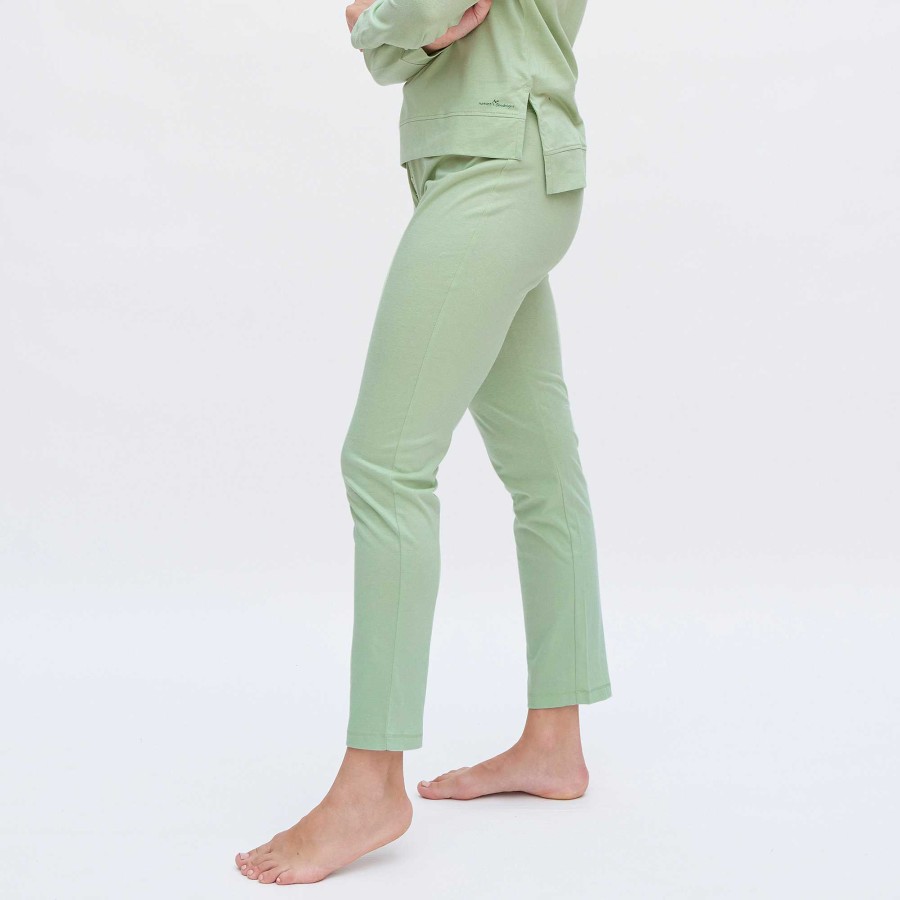 Pyjamas | LIVING CRAFTS Carol | Sleep Trousers Misty Green