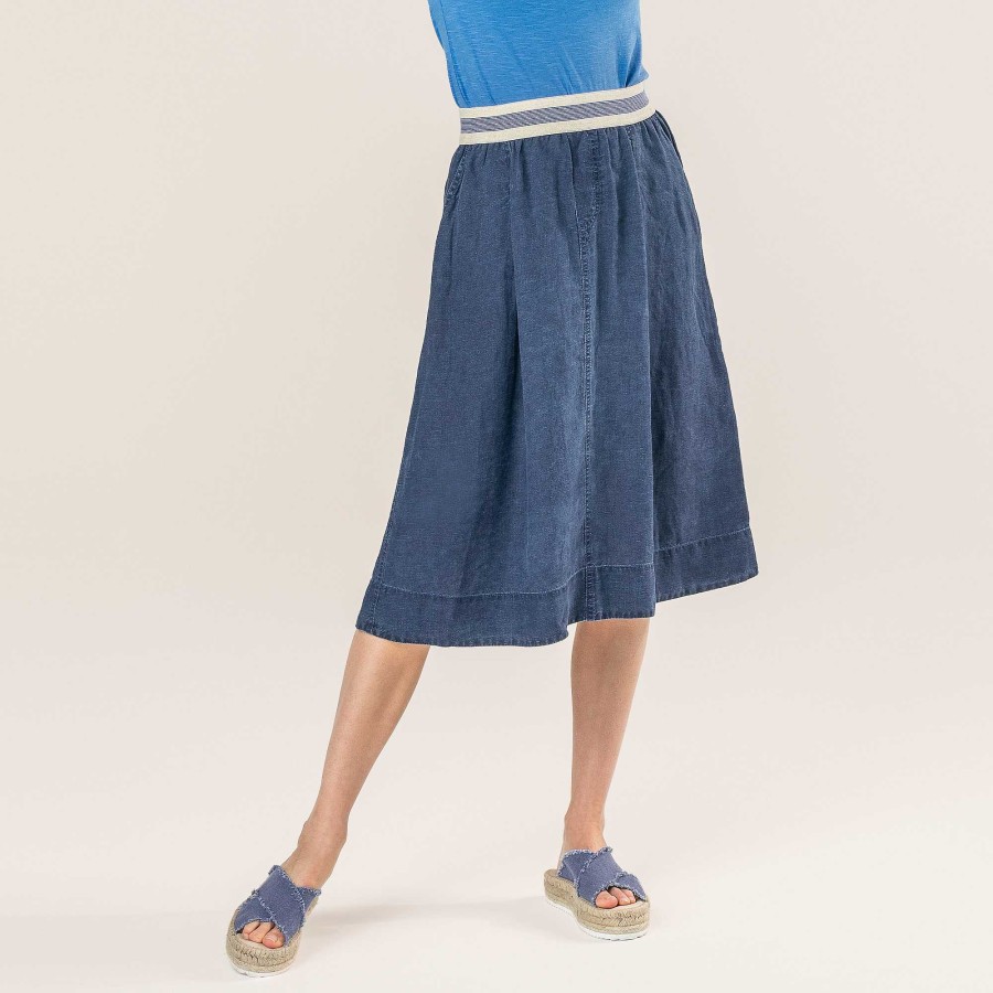 Dresses & Skirts | LIVING CRAFTS Rabea | Skirt Indigo Blue