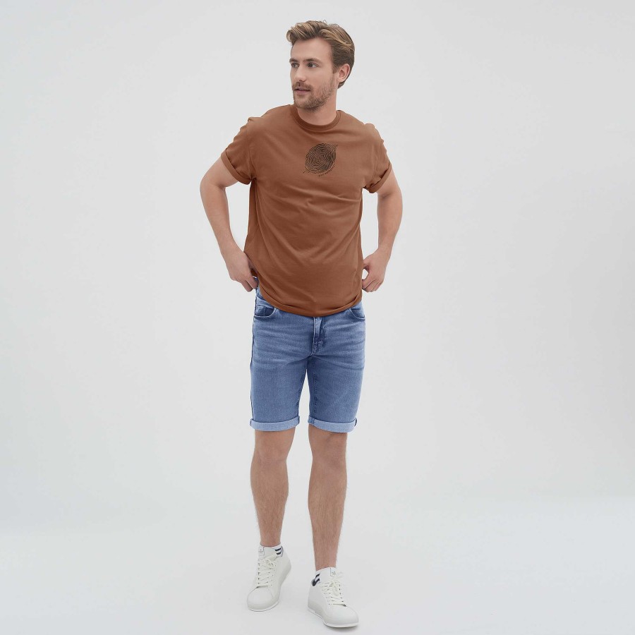 T-Shirts & Polo Shirts | LIVING CRAFTS Nurit | T-Shirt Raw Sienna