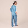 Pyjamas & Nightshirts | LIVING CRAFTS Pekka | Pyjamas Blue Shadow Check