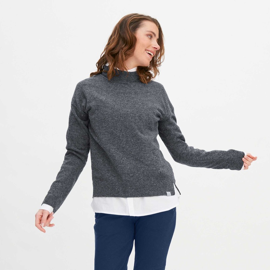 Knitwear & Sweatshirts | LIVING CRAFTS Laina | Sweater Smoke