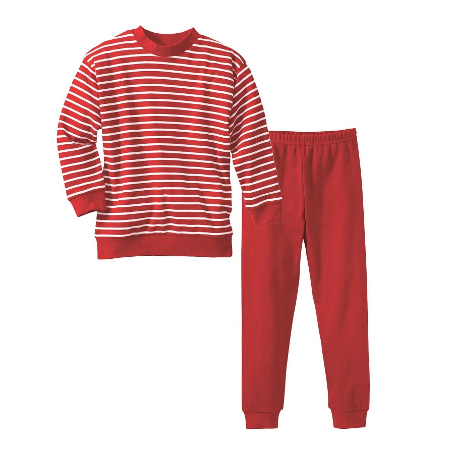 Pyjamas | LIVING CRAFTS Living Crafts | Pyjamas White/Red Striped