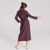 Dresses & Skirts | LIVING CRAFTS Truestory Charu | Dress Aubergine