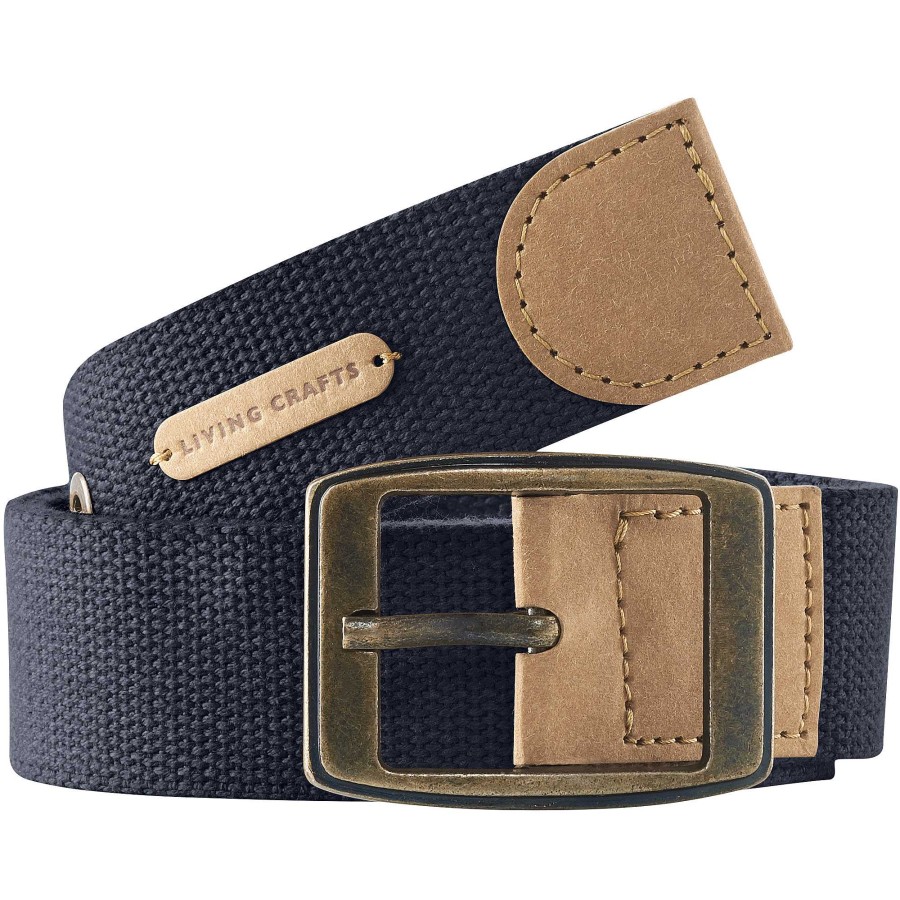 Accessories | LIVING CRAFTS Edinburgh | Belt Navy