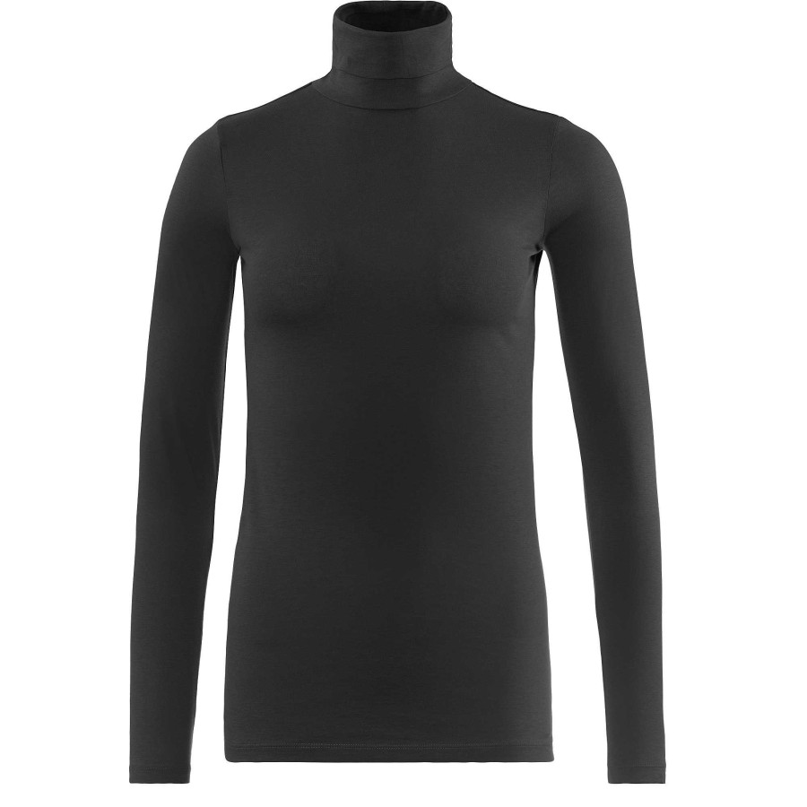 Knitwear & Sweatshirts | LIVING CRAFTS Nia | Turtleneck Shirt Black