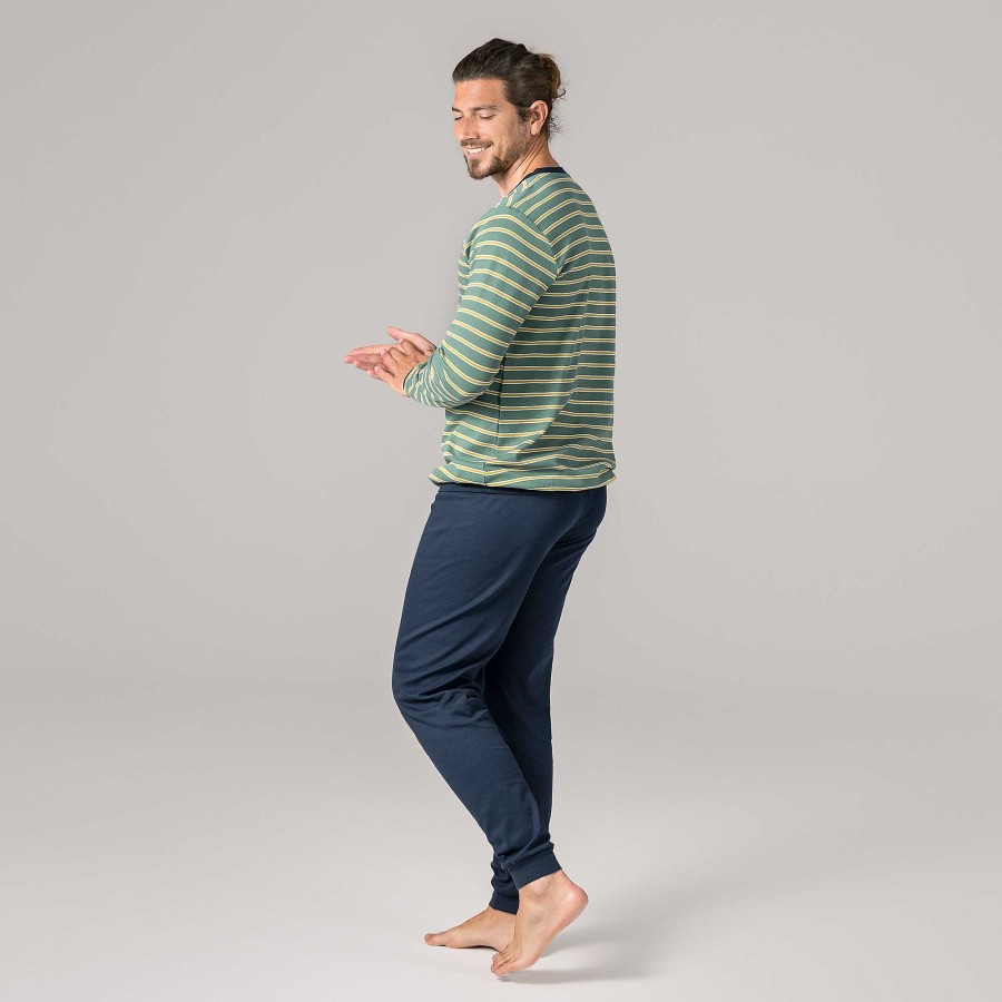 Homewear | LIVING CRAFTS Bob | Pyjamas Navy/Myrtle