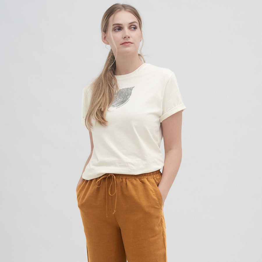 T-Shirts & Polo Shirts | LIVING CRAFTS Nurit | T-Shirt Offwhite