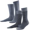 Socks | LIVING CRAFTS Arni | Socks, Pack Of 2 Infinity Blue/Skyway Melange