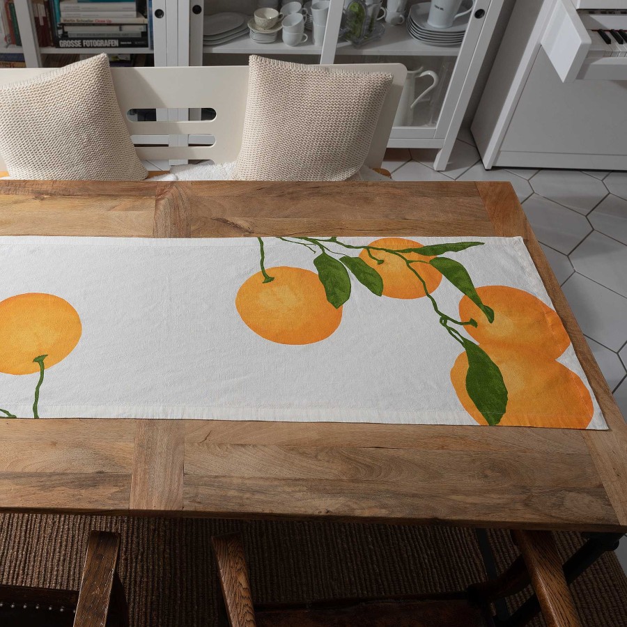 Accessories | LIVING CRAFTS Oregano | Table Runner Orange