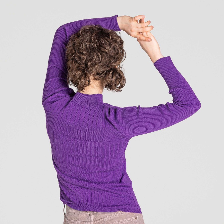 Shirts & Tops | LIVING CRAFTS Truestory Abiona | Long-Sleeved Shirt Violet