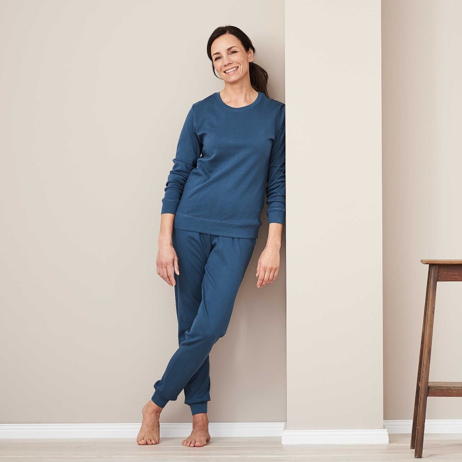 Homewear | LIVING CRAFTS Betty | Pyjamas Blue Shadow