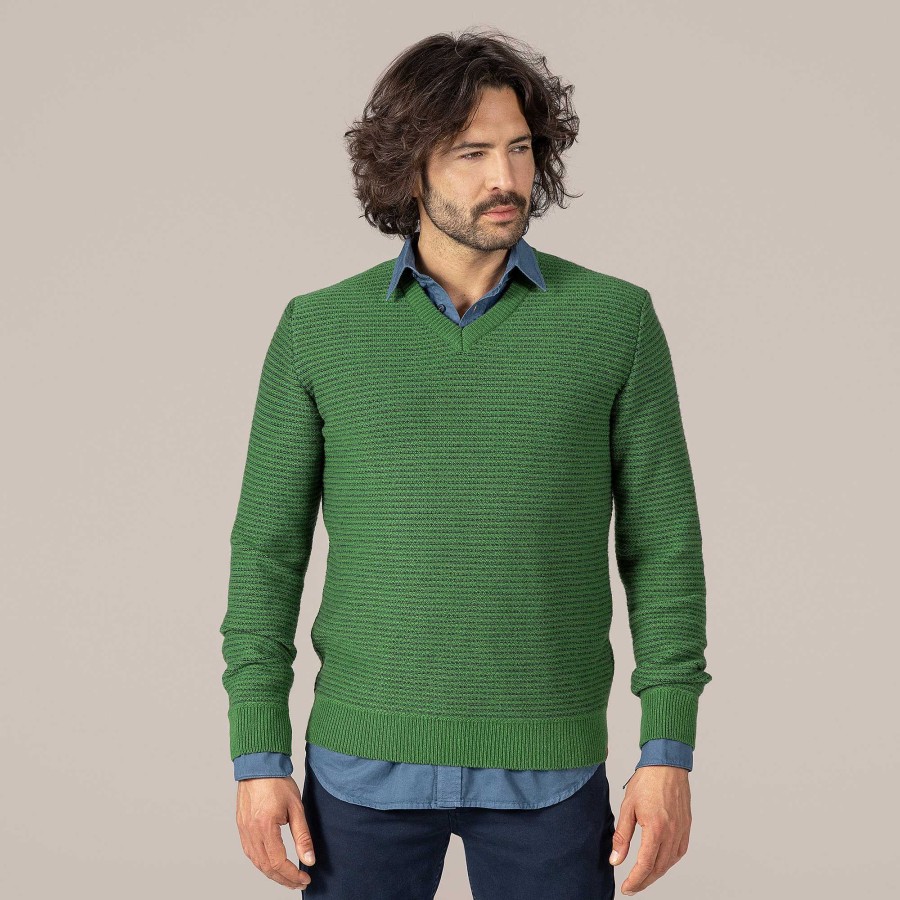 Knitwear & Sweatshirts | LIVING CRAFTS Pierce | Sweater Vineyard