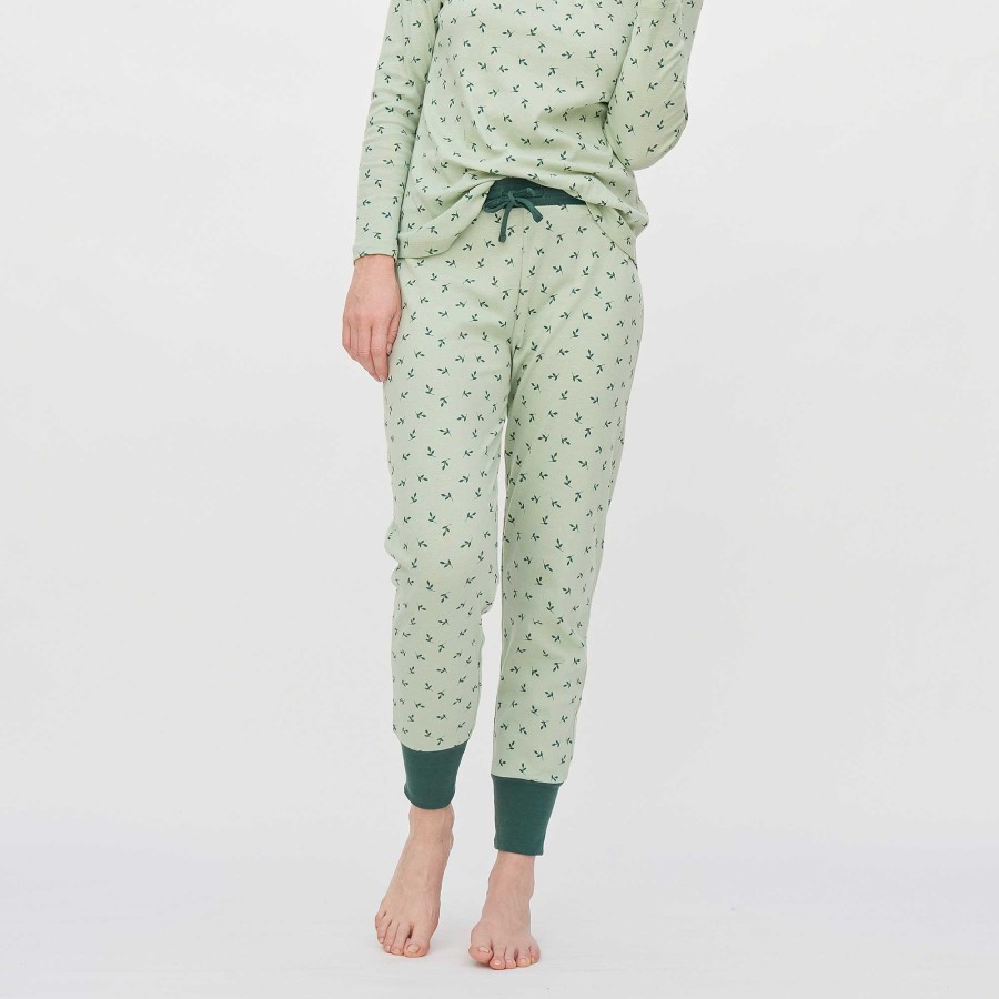 Homewear | LIVING CRAFTS Aveline | Sleep Trousers Leafs