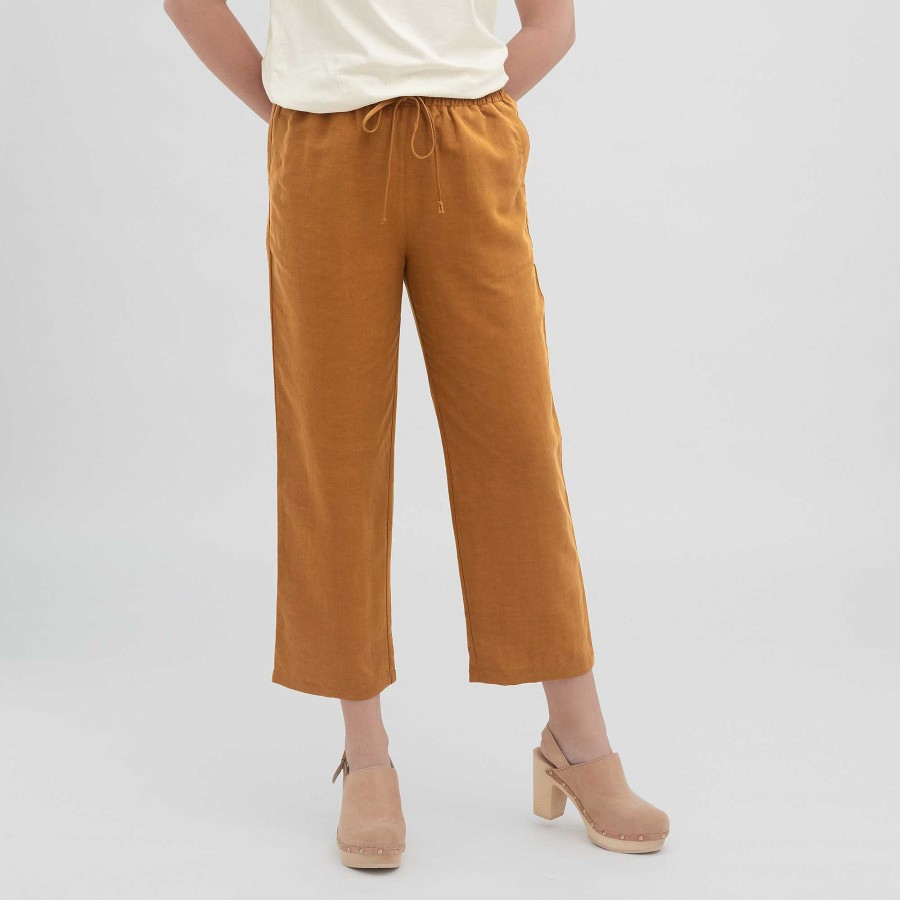 Jeans & Trousers | LIVING CRAFTS Odine | Trousers Dark Amber