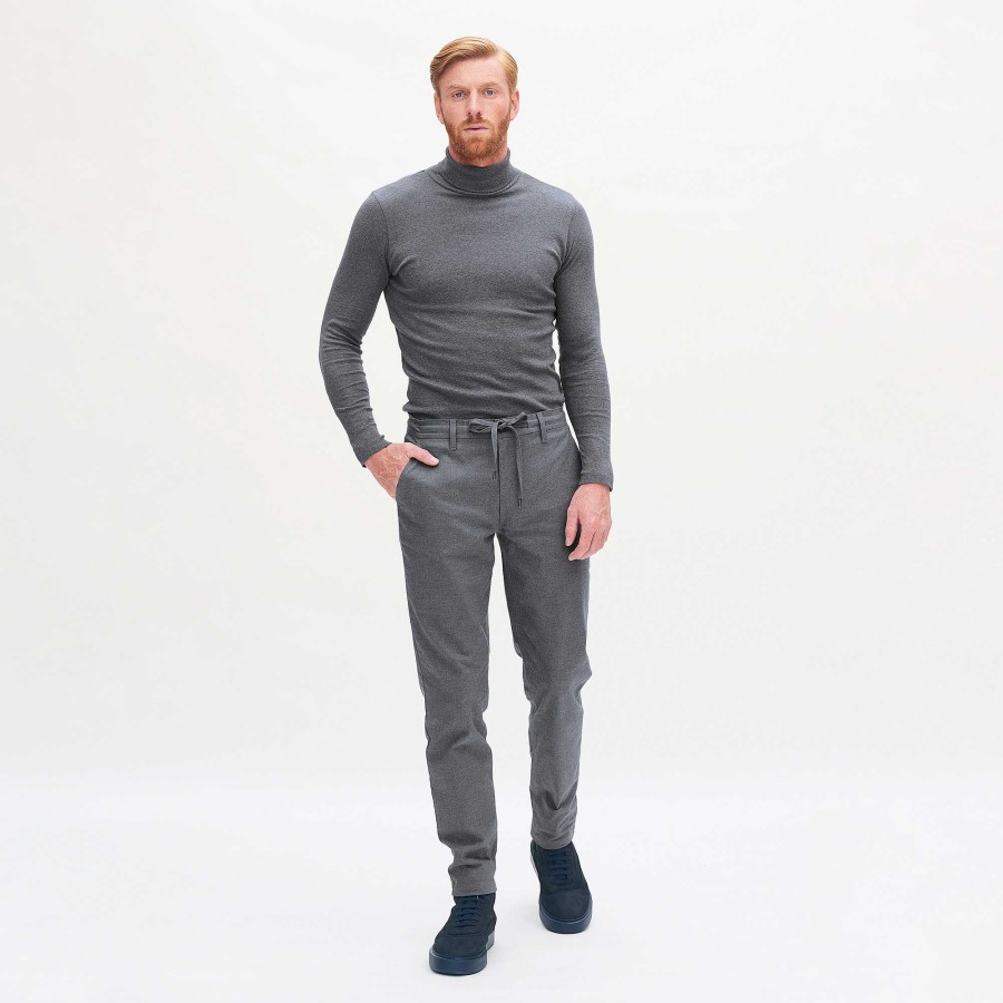 Jeans & Trousers | LIVING CRAFTS Nils | Trousers Grey Melange