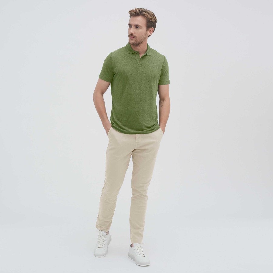 T-Shirts & Polo Shirts | LIVING CRAFTS Ole | Polo Shirt Olive