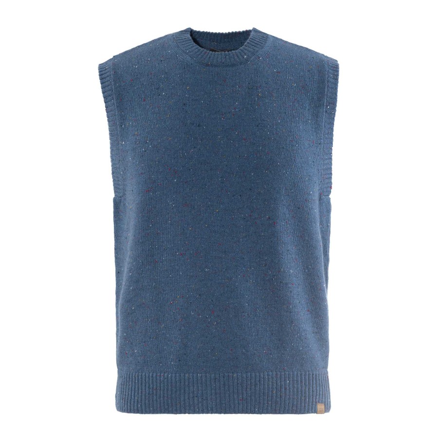 Knitwear & Sweatshirts | LIVING CRAFTS Niam | Vest Infinity Blue