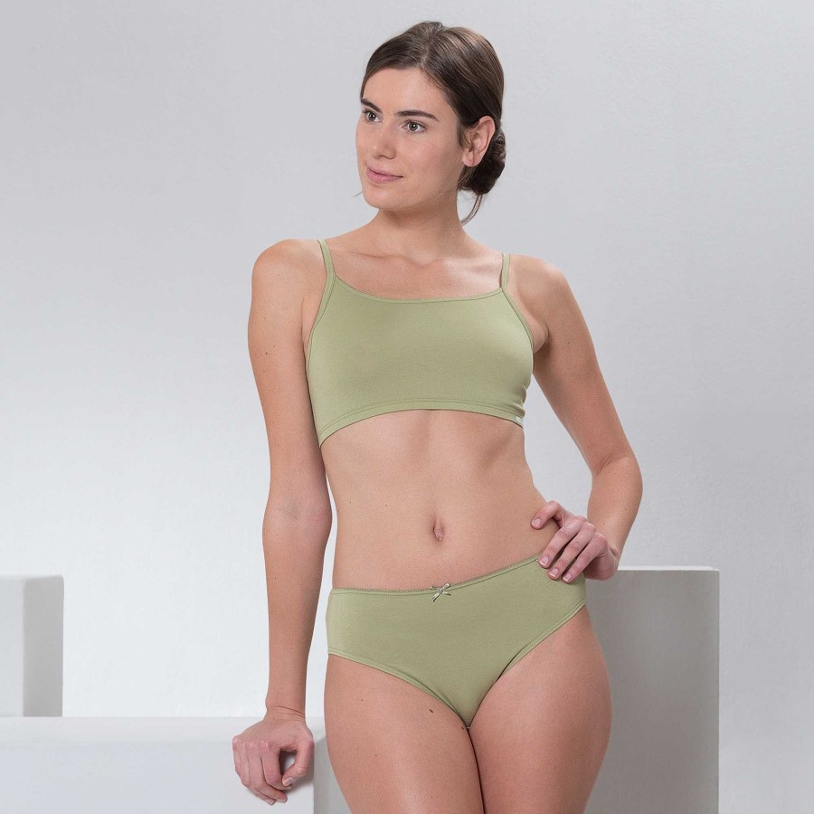 Underwear | LIVING CRAFTS Imala | Briefs, Pack Of 3 Pistachio