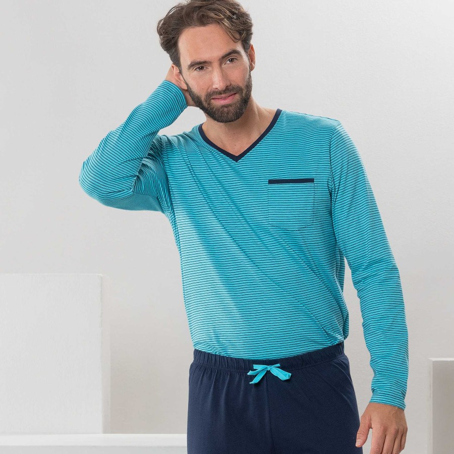 Pyjamas & Nightshirts | LIVING CRAFTS Colin | Pyjamas Turquoise