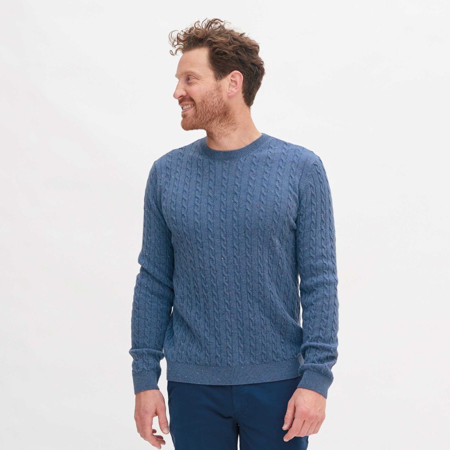 Knitwear & Sweatshirts | LIVING CRAFTS Nicolas | Sweater Infinity Blue