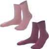 Socks & Tights | LIVING CRAFTS Mabel | Socks, Pack Of 2 Dusty Rose