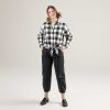 Blouses & Tunics | LIVING CRAFTS Nina | Flannel Shirt Black/Cream