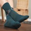 Socks | LIVING CRAFTS Falk | Socks, Pack Of 2 Dark Forest/Stone Grey Melange