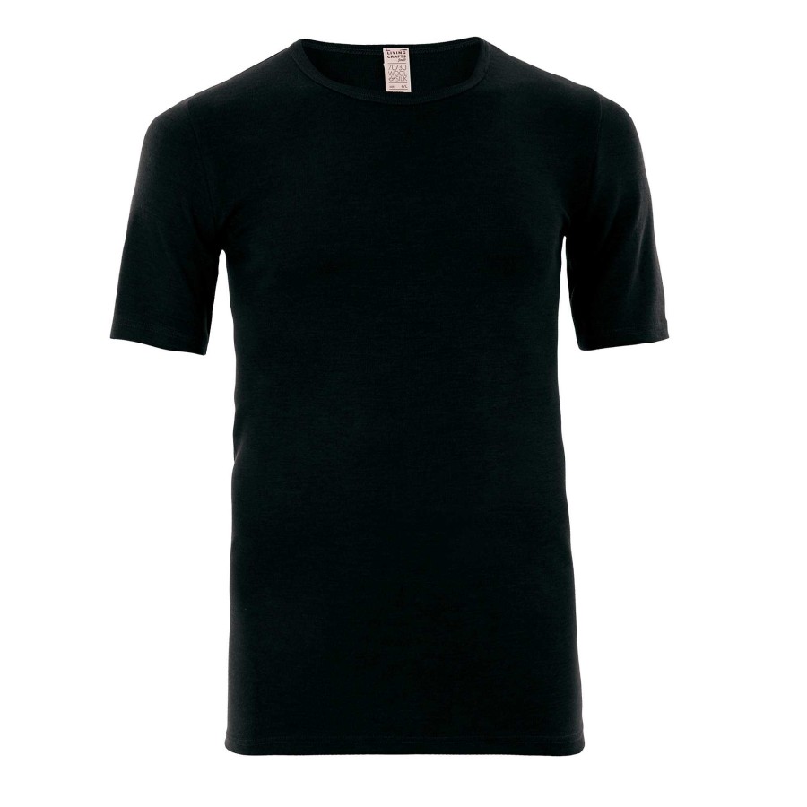 Functional Underwear | LIVING CRAFTS Harry | Short-Sleeved Shirt Black