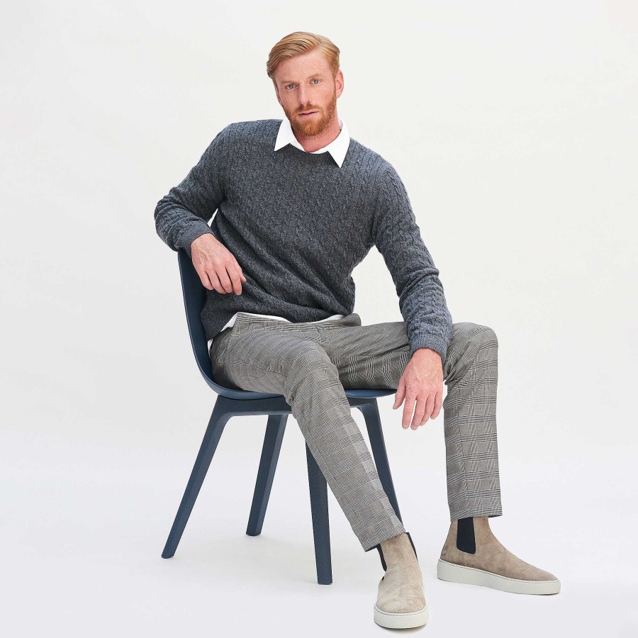 Knitwear & Sweatshirts | LIVING CRAFTS Nicolas | Sweater Smoke