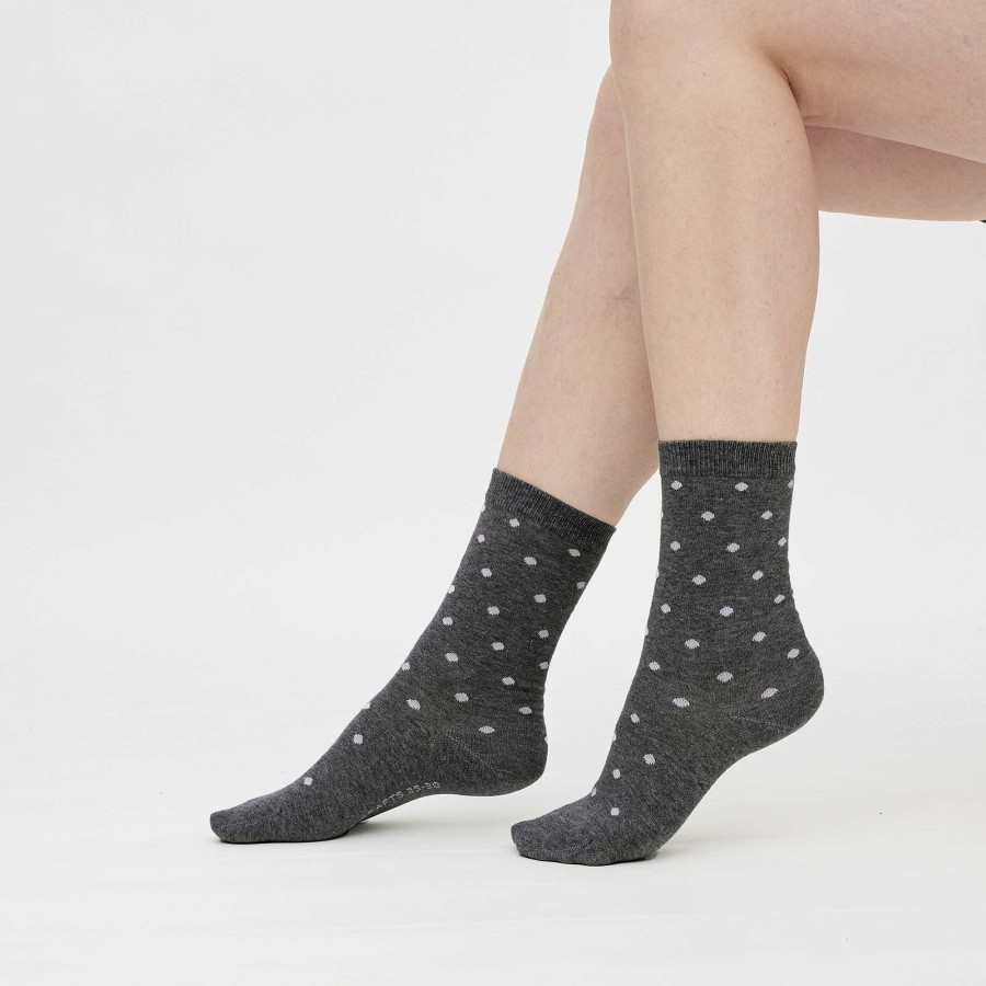 Socks & Tights | LIVING CRAFTS Bettina | Socks, Pack Of 2 Stone Powder