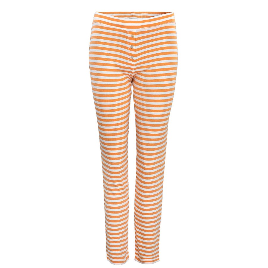 Pyjamas | LIVING CRAFTS Carol | Sleep Trousers Apricot/White