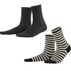 Socks & Tights | LIVING CRAFTS Alexis | Socks, Pack Of 2 Black/Sand