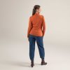 Knitwear & Sweatshirts | LIVING CRAFTS Nia | Turtleneck Shirt Rust