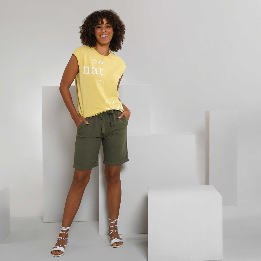 Jeans & Trousers | LIVING CRAFTS Gaby | Bermuda Shorts Thyme