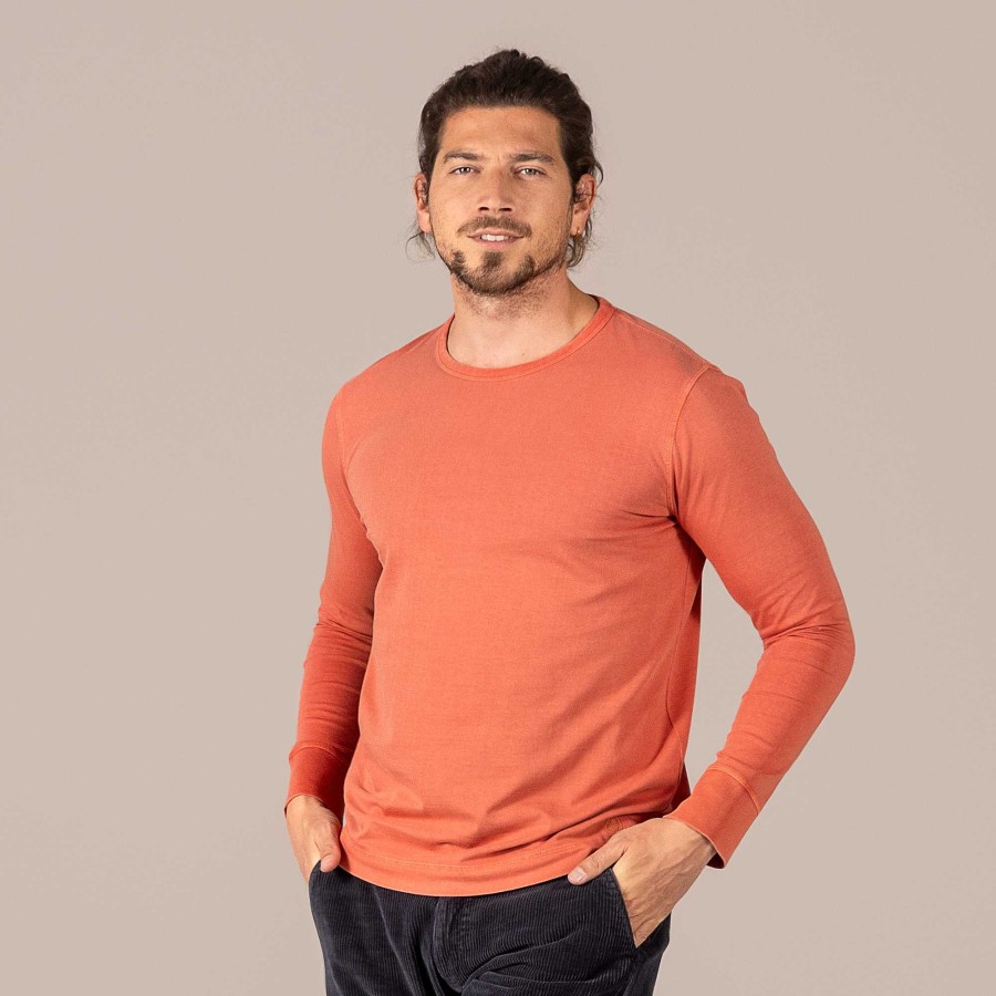 T-Shirts & Polo Shirts | LIVING CRAFTS Pino | Long-Sleeved Shirt Spice