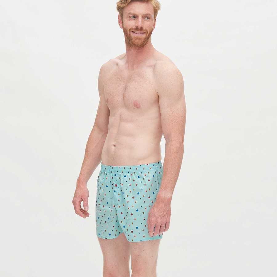 Underwear | LIVING CRAFTS Keith | Boxer Shorts, Pack Of 2 Nordic Fjord