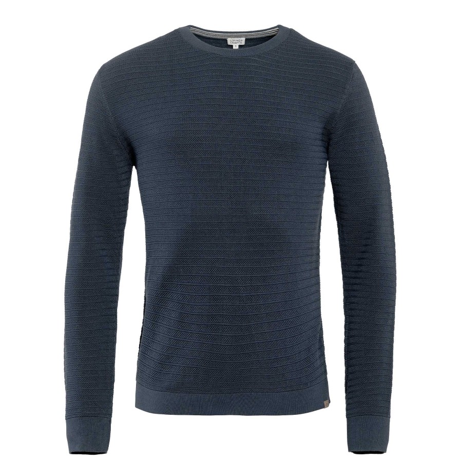 Knitwear & Sweatshirts | LIVING CRAFTS Pietro | Sweater Midnight