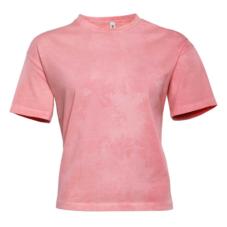 Shirts & Tops | LIVING CRAFTS Truestory Benja | Crafted Boxy T-Shirt Art Wash Pink