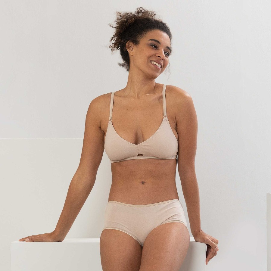 Underwear | LIVING CRAFTS Gabriela | Triangel Bra Powder