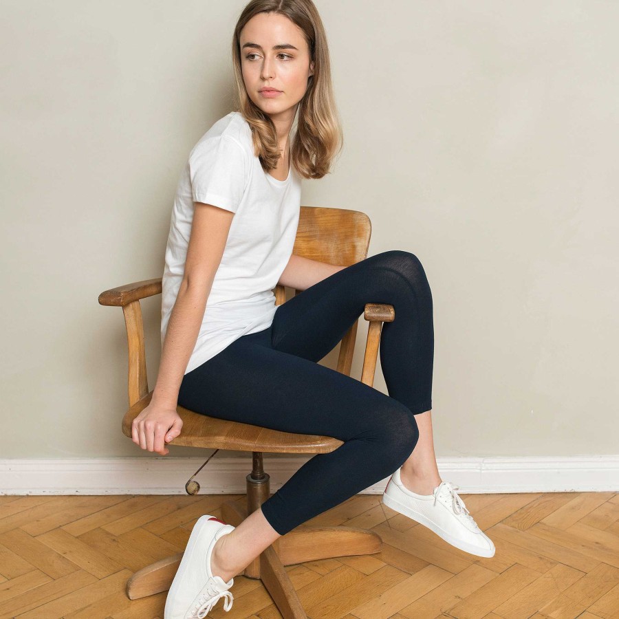 Homewear | LIVING CRAFTS Clara | 7/8 Leggings Dark Navy