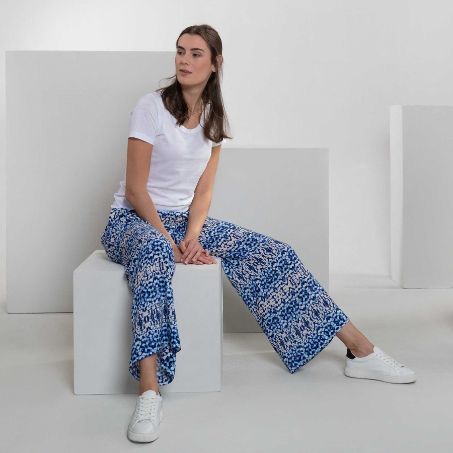 Jeans & Trousers | LIVING CRAFTS Malou | Trousers Lazy Blue