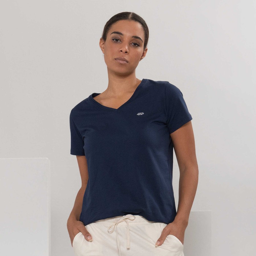 Homewear | LIVING CRAFTS Mara | Sleepshirt Navy