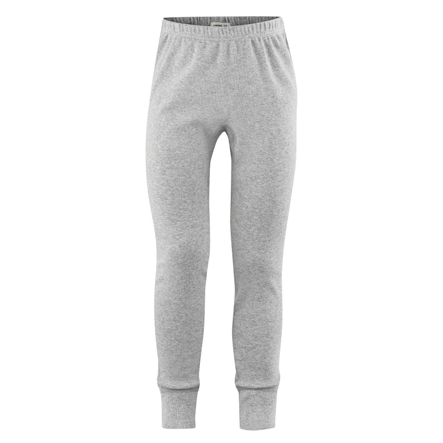 Functional Underwear | LIVING CRAFTS Heron | Long Johns Grey Melange