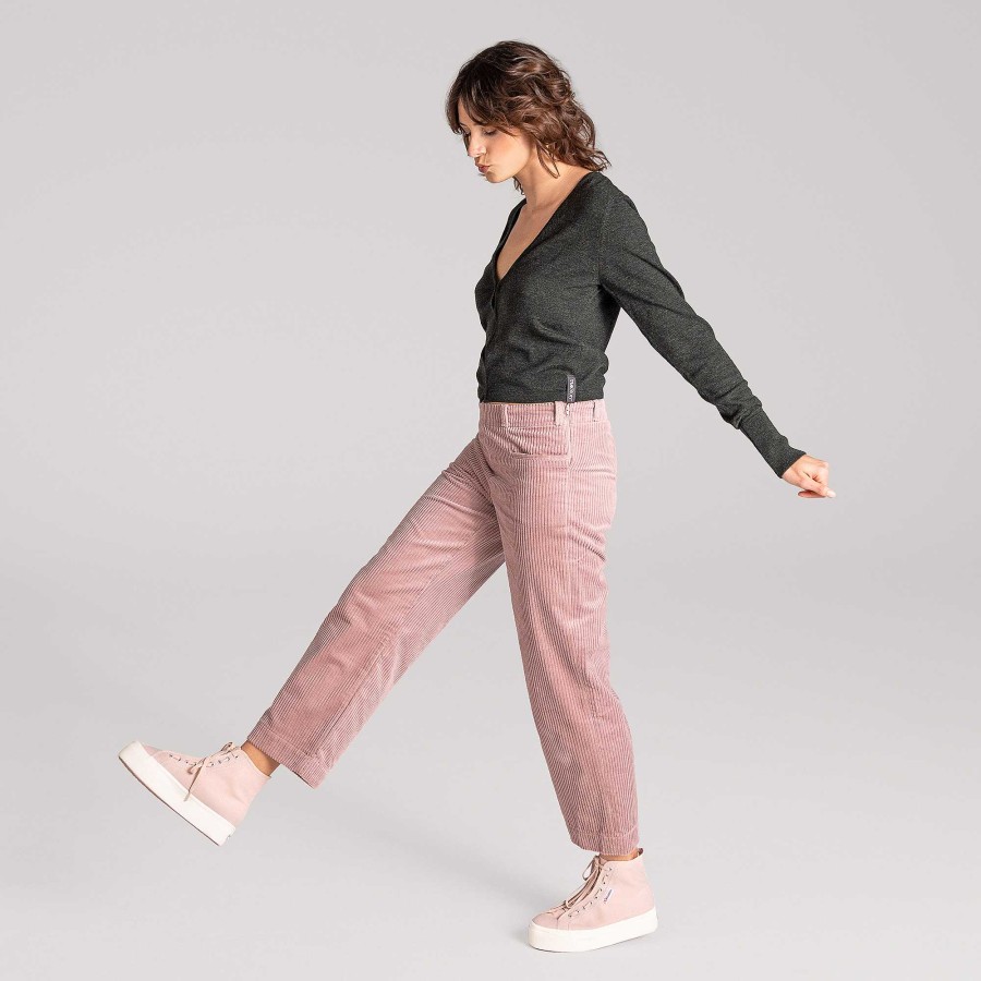 Jeans & Trousers | LIVING CRAFTS Truestory Cosma | Culotte Powder Pink